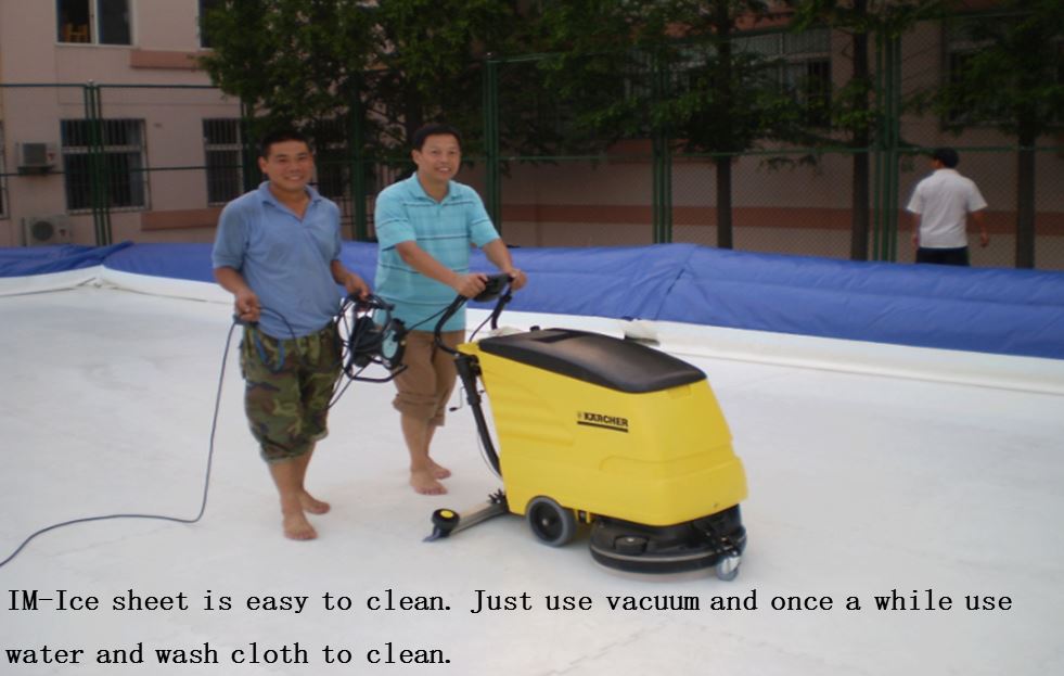 IM-ICE sheet is almost maintenance free.